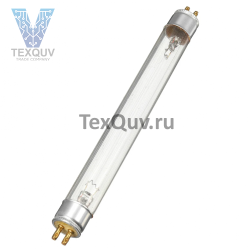 Лампа бактерицидная TUV Т5 8W 287mm 15mm специальная безозоновая