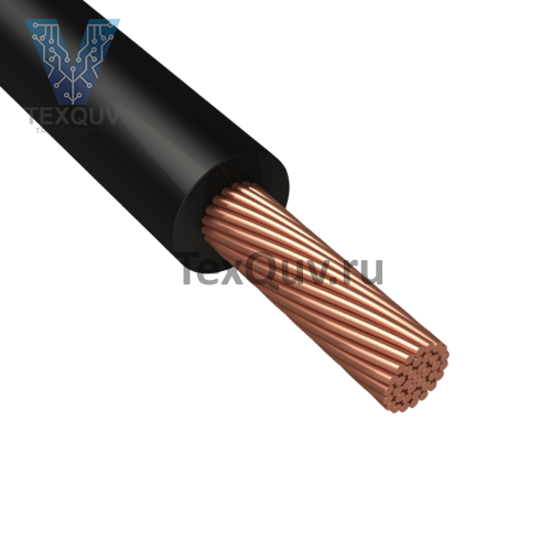 Провод Пугв 1,5 черный 