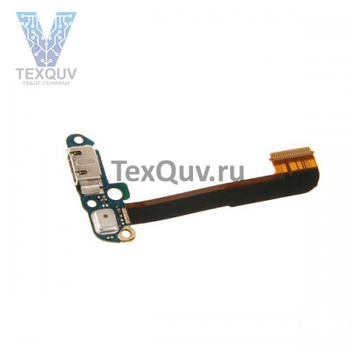 Шлейф с разъемом зарядки для HTC One M7 dual