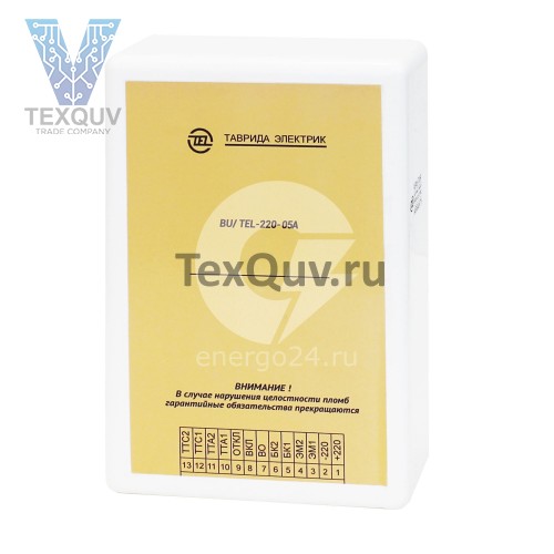 ВU/ТЕL-220-05А  Блoк управления