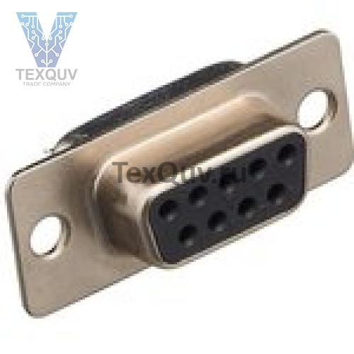 DB-9F (DS1033-09F)  Разъем розетка