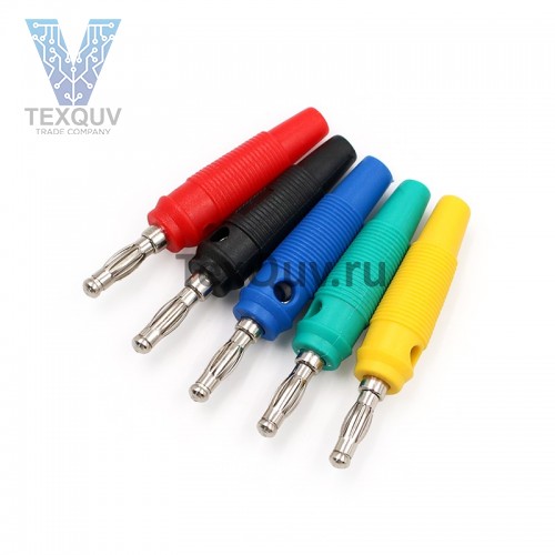Штекер типа банан 10-0075