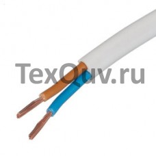 Провод ШВВП 2х0,50 белый