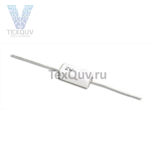 SQP-2W1KJ (2Вт, 1 кОм, 5%) резистор керамический 