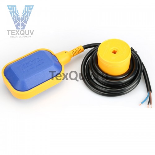 Поплавковый выключатель 6м, 3-х жильный с грузиком