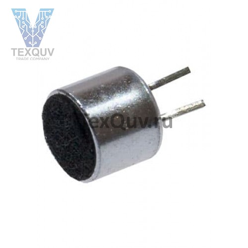 Микрофон EM-6050(p) с выводами, d=6mm,h=5mm