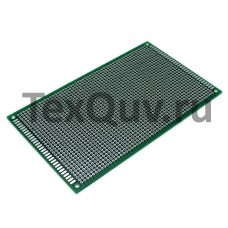 Монтажная плата двухсторонняя 9х15