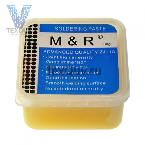Паста паяльная M&R ZJ-18 80гр
