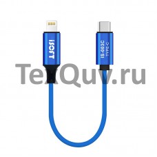 Кабель для передачи данных ISOFT IS-003C IP to TYPE-C