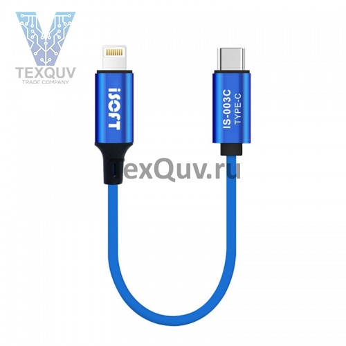 Кабель для передачи данных ISOFT IS-003C IP to TYPE-C