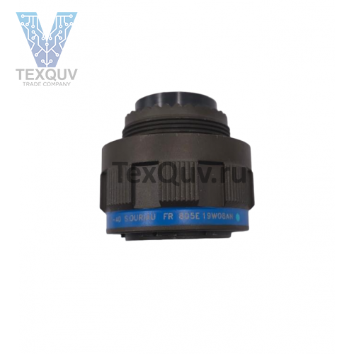 8D5E19W08AN, Souriau 8D5E19W08AN Круглый разъем для жестких условий D38999 Conn, ELIO, plug, male, 8way, optical