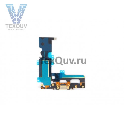 Шлейф с разъемом зарядки для Apple iPhone 7 Plus Белый