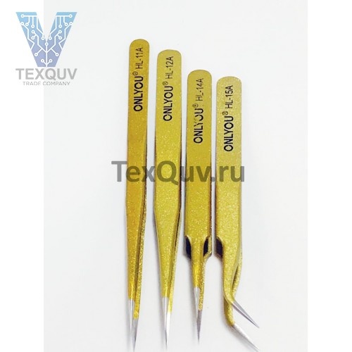 Антистатический Нержавеющая сталь Пинцет HL-12A