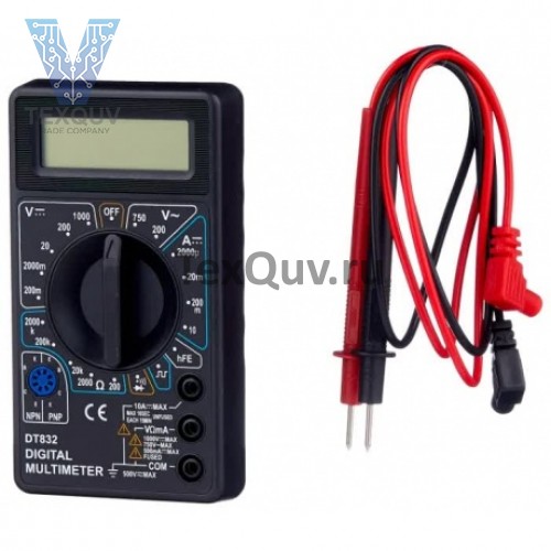 Мультиметр цифровой DT-832