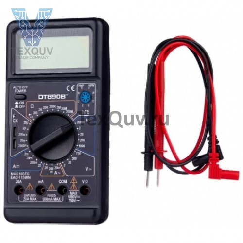 Мультиметр цифровой DT890B+