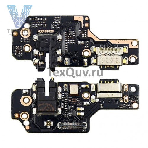 Шлейф с разъемом зарядки для Xiaomi Redmi Note 8T