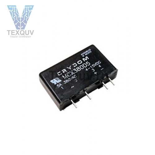 MCX380D5, реле твердотельное 4-15VDC 5A/380VAC