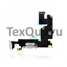 Шлейф с разъемом зарядки для Apple iPhone 6 Plus Черный