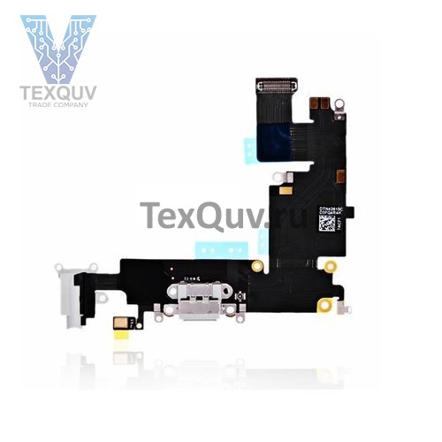 Шлейф с разъемом зарядки для Apple iPhone 6 Plus Черный