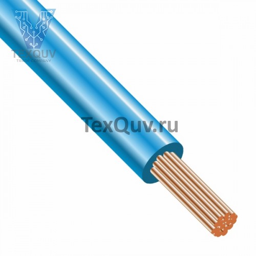 Провод ПуГВ 6.0 Синий 