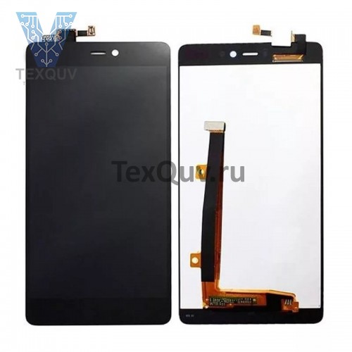 Дисплей с тачскрином для Xiaomi Mi 4 Черный
