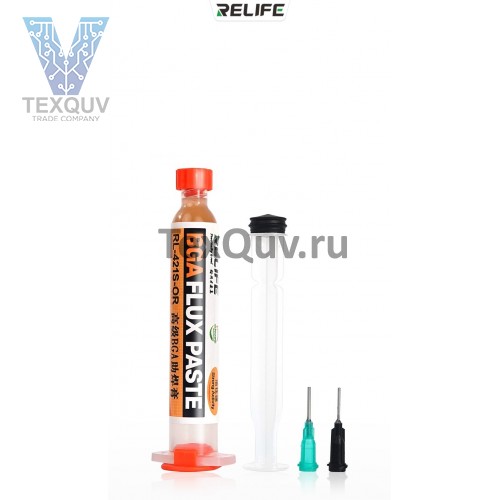 Флюс паста Relife RL-421S-OR