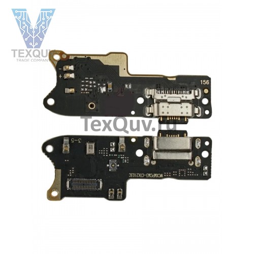 Шлейф с разъемом зарядки для Xiaomi Poco M3