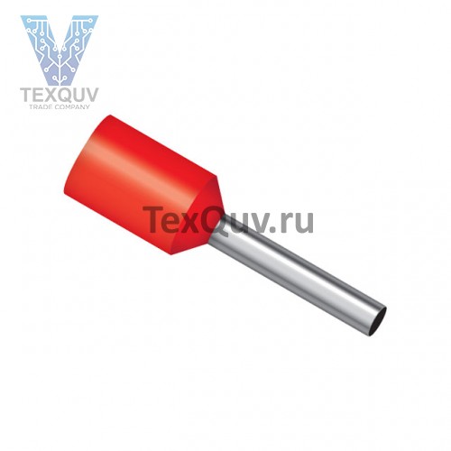 Наконечник-гильза изолированный E1008 1мм²