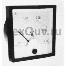 М42300 0-300В кл,точн, 1,5, 80х80х50 Вольтметр с шунтом