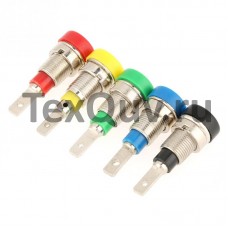 Разъем типа банан ZP009 4mm Panel-mount Socket