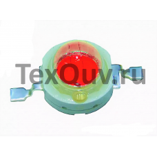 Светодиод без платы 1W 2.2V 50-70LM 620-625nm R (Красный)