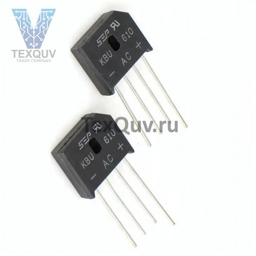 KBU610 (6А-1000V) диодный мост 