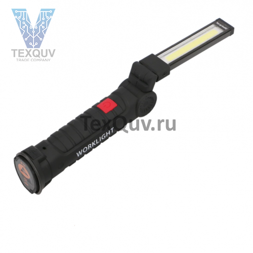 Светодиодный фонарь COB, заряжаемый от USB, водонепроницаемый, магнитный, ночник