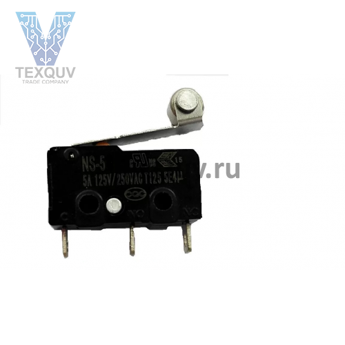 Микропереключатель с рычагом с роликом NS-5G