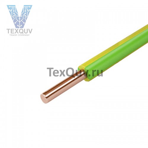 Провод ПуВнг(А)-LS 6,0 Зелено-желтый