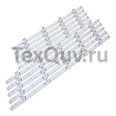 Подсветка 50" 6V / 4/5 led / (комплект 10шт) LG 6916L-1982A 1027mm (5A+5B)