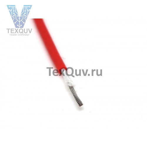 Провод МГШВ 0.35 кв.мм (красный) ТУ-16-505.437-82