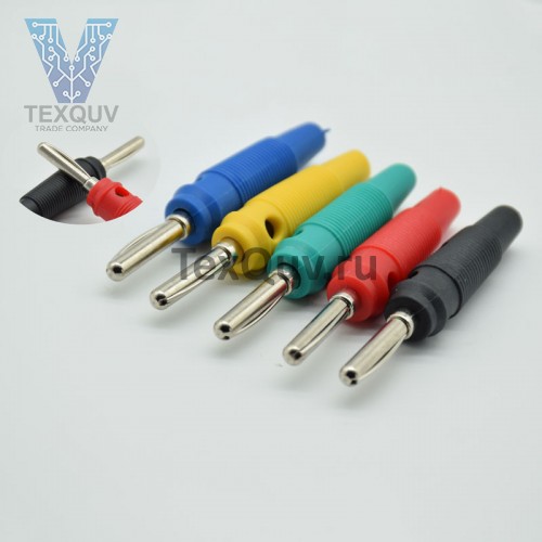 Штекер типа банан 10-0077