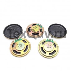 Мини-Динамик, 8Ом, 0,5Вт, 8R, диаметр динамика-28мм, толщина-3мм