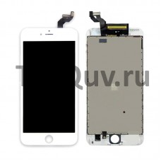 Дисплей с тачскрином для Apple iPhone 6G Белый Переклейка 100% оригинал