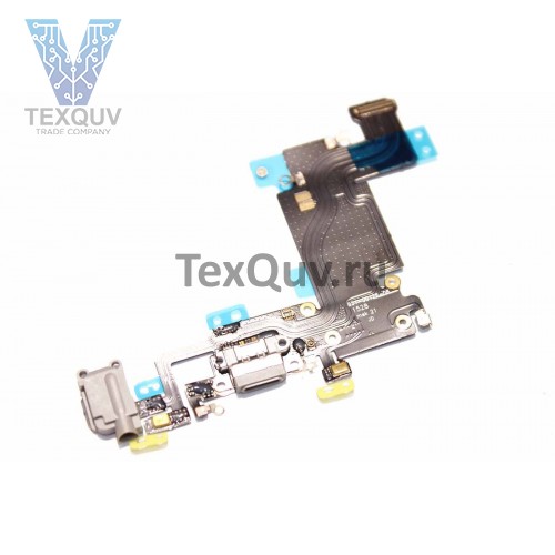 Шлейф с разъемом зарядки для Apple iPhone 6S Plus Белый