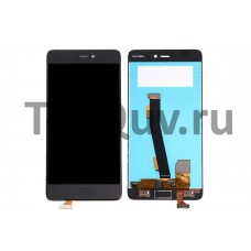 Дисплей с тачскрином для Xiaomi Mi 5S Plus с рамкой Черный