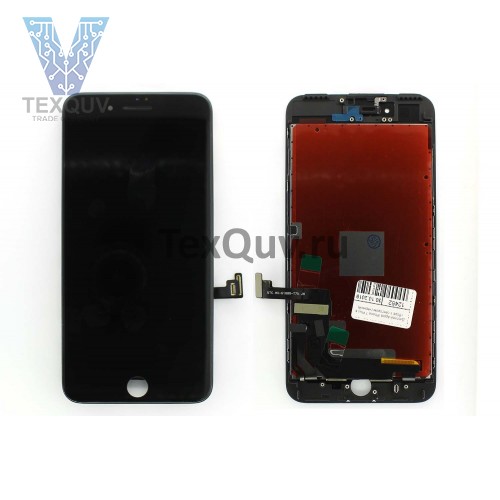 Дисплей с тачскрином для Apple iPhone 7 Plus Черный Переклейка 100% оригинал (DTP)