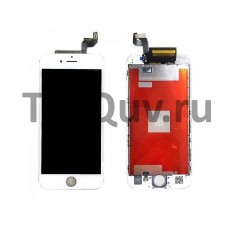 Дисплей с тачскрином для Apple iPhone 6S Plus Белый Переклейка 100% оригинал
