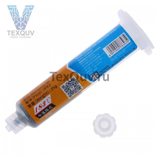 Паста паяльная MECHANIC XG-Z40, шприц, 35г