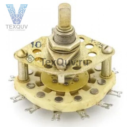 Переключатель галетный ПГК-5П2Н-АВ 