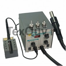 Термовоздушная паяльная станция QUICK 706W+ 2 в 1 (фен+паяльник)