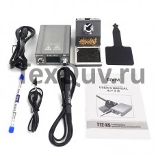 Паяльная станция GVM T12-XS (75 Вт/80-480C) со светодиодным цифровым дисплеем и автоматическим переходом в спящий режим