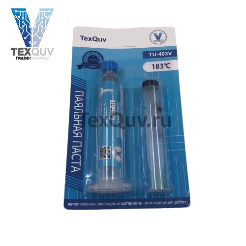 Паяльная паста TexQuv TU-403V 183C