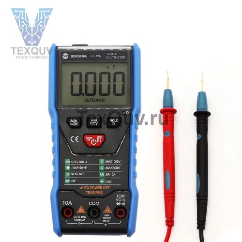 Цифровой мини мультиметр SUNSHINE DT-19N
